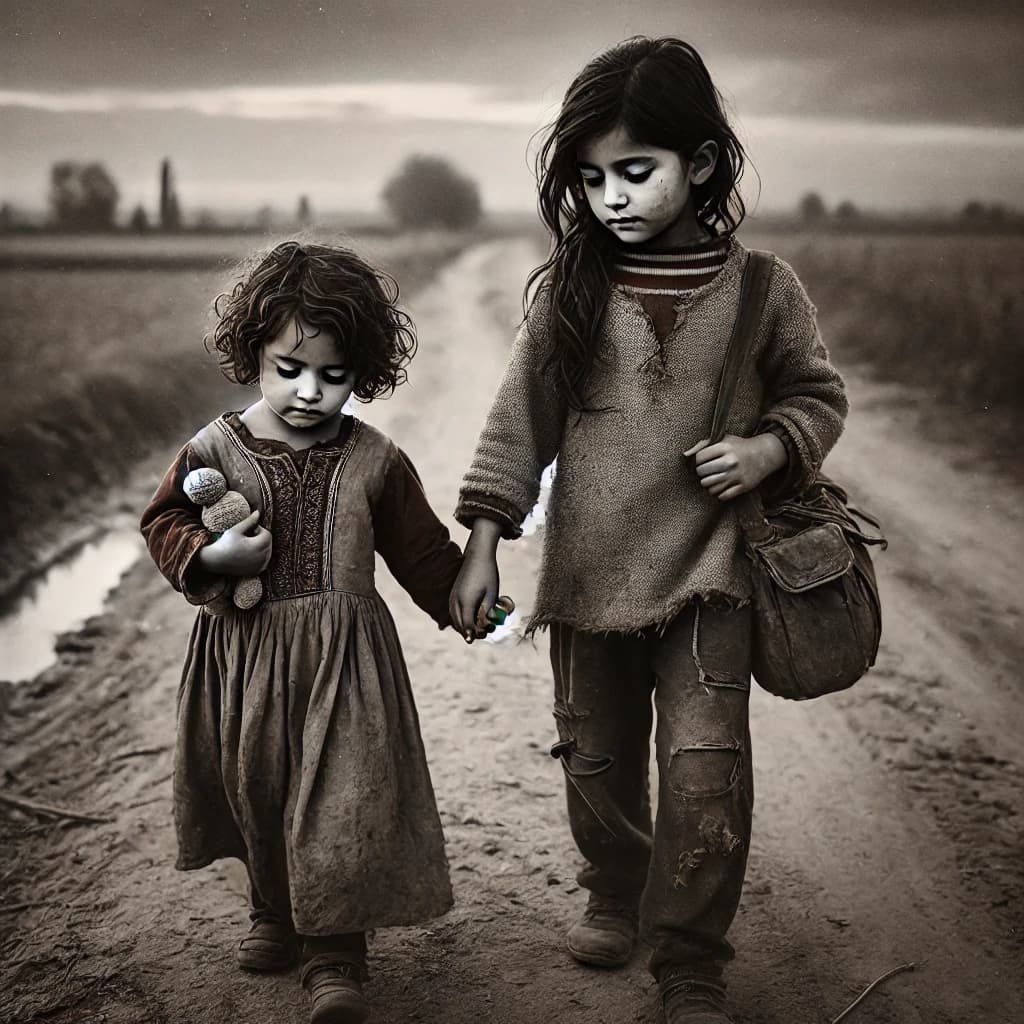 A family journeying through the refugee sponsorship process, supported by ORS